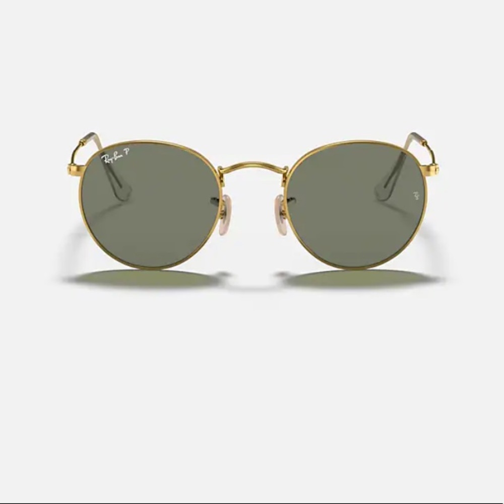 Ray Bans round metal sunglasses